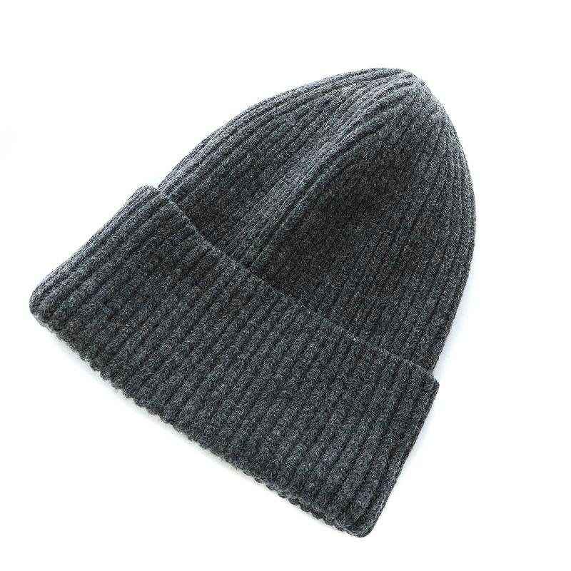 新品　plage ビーニー　ニット帽　グレー プラージュ Plage 帽子 ニット帽 グレー /RI □OS - メルカリ