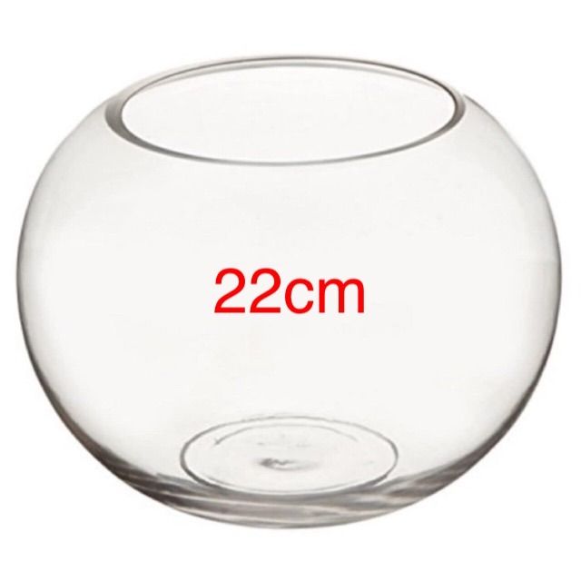 金魚鉢 ガラス テラリウム アクアリウム 花瓶 水槽 容器 ボウル ミニ