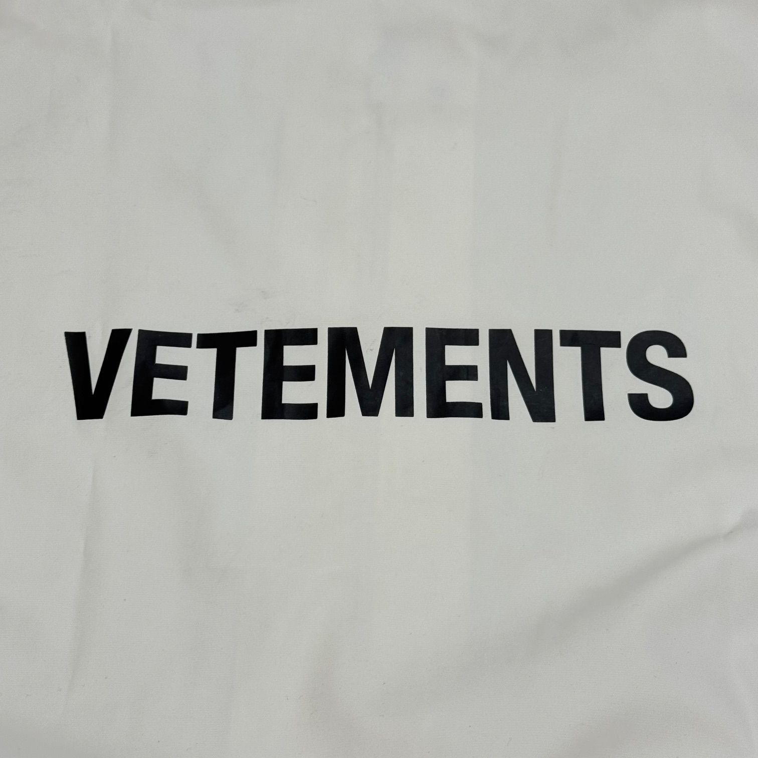 VETEMENTS 18AW Oversized hooded raincoat オーバーサイズフーデッド 