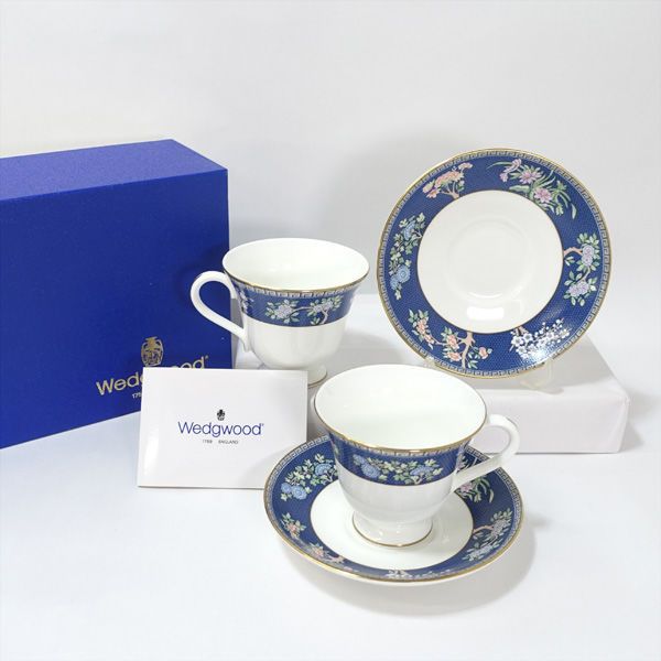ウェッジウッド ◇【洋食器】ウエッジウッド/ブルーサイアム カップ
