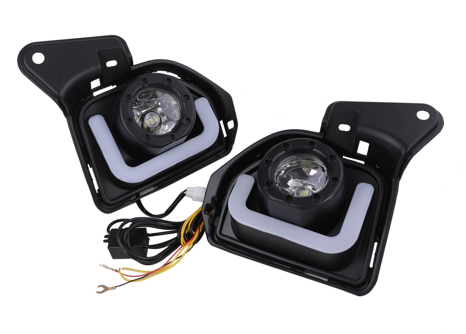 200系 ハイエース 4型 5型 6型 LED BAR デイライト フォグランプ 左右セット ウインカー 連動 機能付き 標準 ワイド S-GL DX DX ワゴン GL グランドキャビン 4型 サイド ウィンカー フロント ランプ 汎