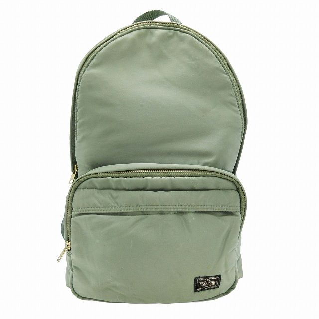 ポーター PORTER TANKER BACKPACK タンカー バックパック リュックサック デイパック ナイロンツイル A4サイズ対応 19L  ロゴ 吉田カバン カバン 鞄 グリーン カーキ オレンジ ♪7 622-79387 メンズ レディース