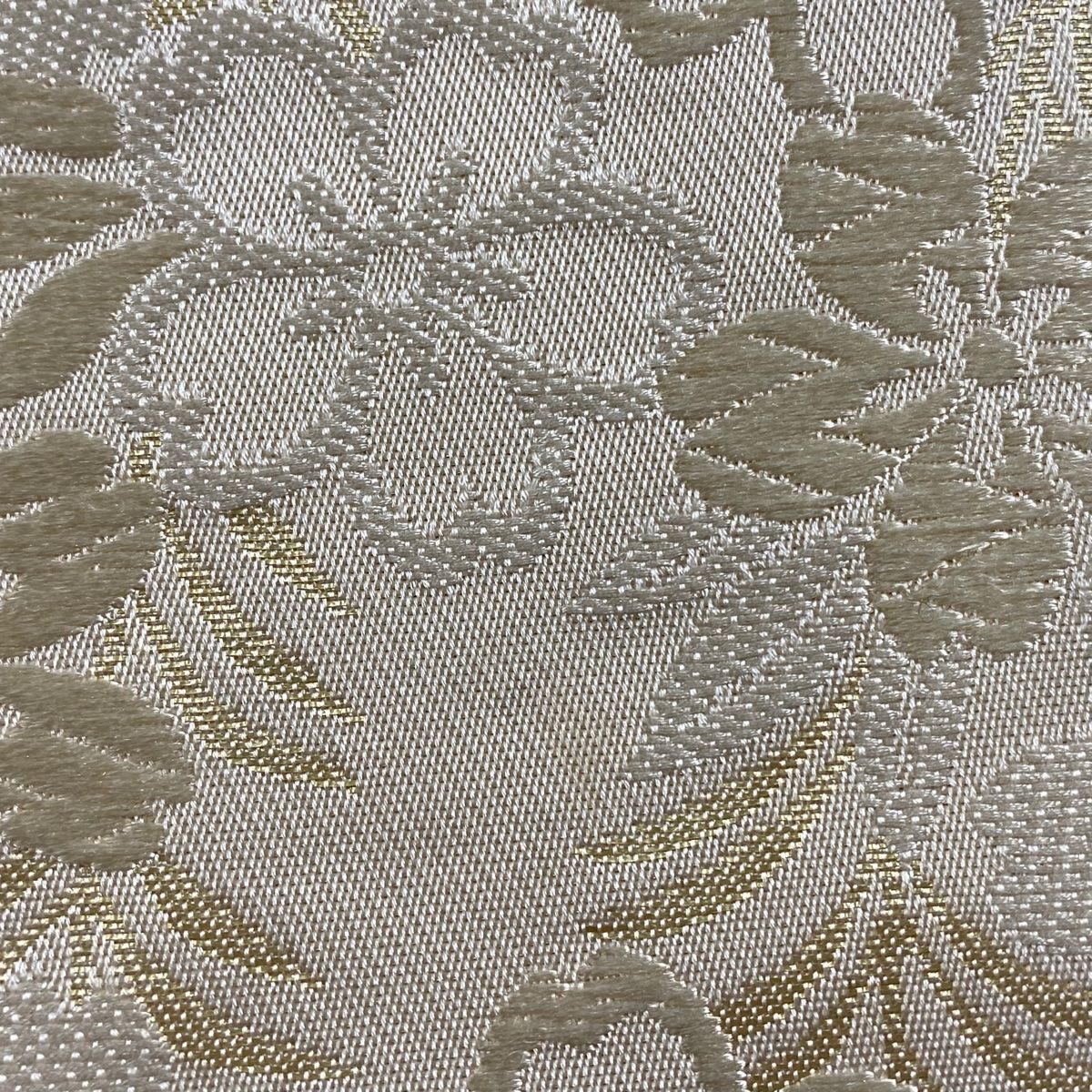 袋帯 斉藤三才 作家物 落款 全通 薄ベージュ 桜 松竹梅 中古 kp1893 袋帯 美品 秀品 落款 桜 箔 ベージュ 全通 正絹 【中古】 - メルカリ