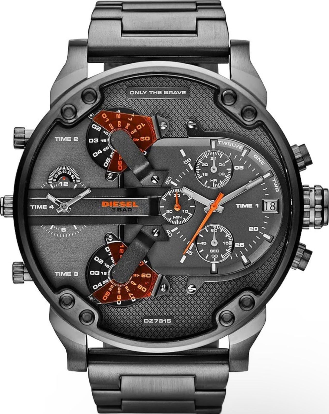 ディーゼル DIESEL ミスターダディ クロノ クオーツ メンズ 腕時計 DZ7315 ジャンク