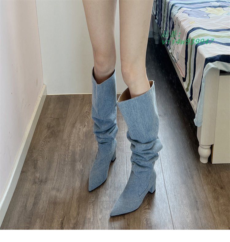 ロングブーツ韓国ファッションレディース7 SHO-66 vii 4 w 939947