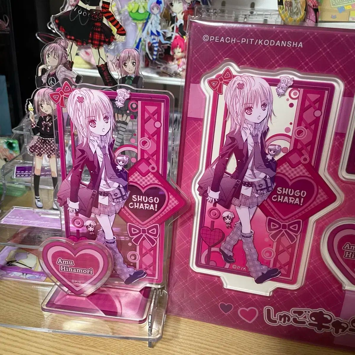 しゅごキャラ! しゅごキャラ アクリルスタンド 中国 グッズ 日奈森あむ 3個 Amazon.co.jp: 中国限定 アクリルスタンド しゅごキャラ 日奈森