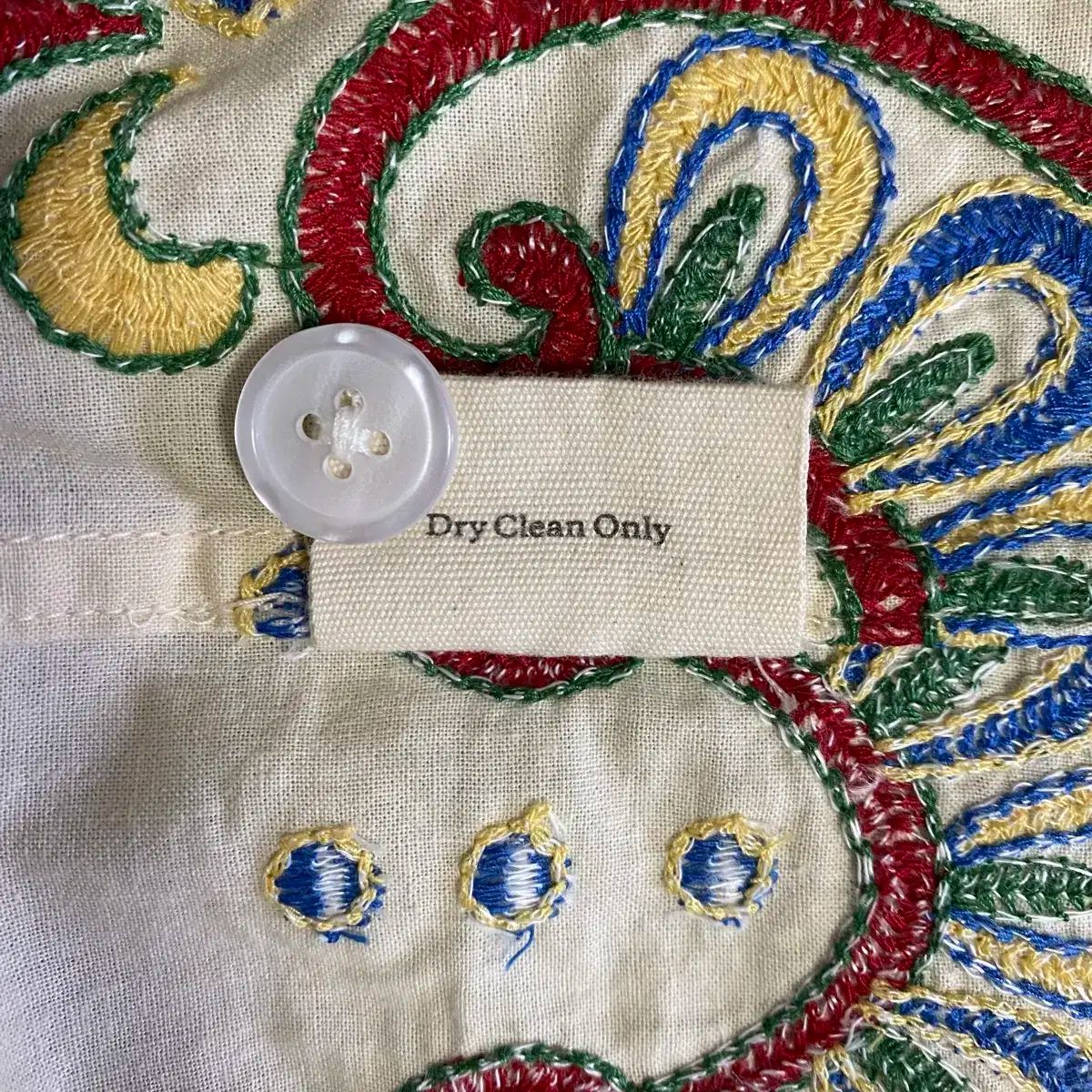 S ／ M ボディ Bode 刺繍 カーニバル ショート スリーブ 半袖 シャツ 