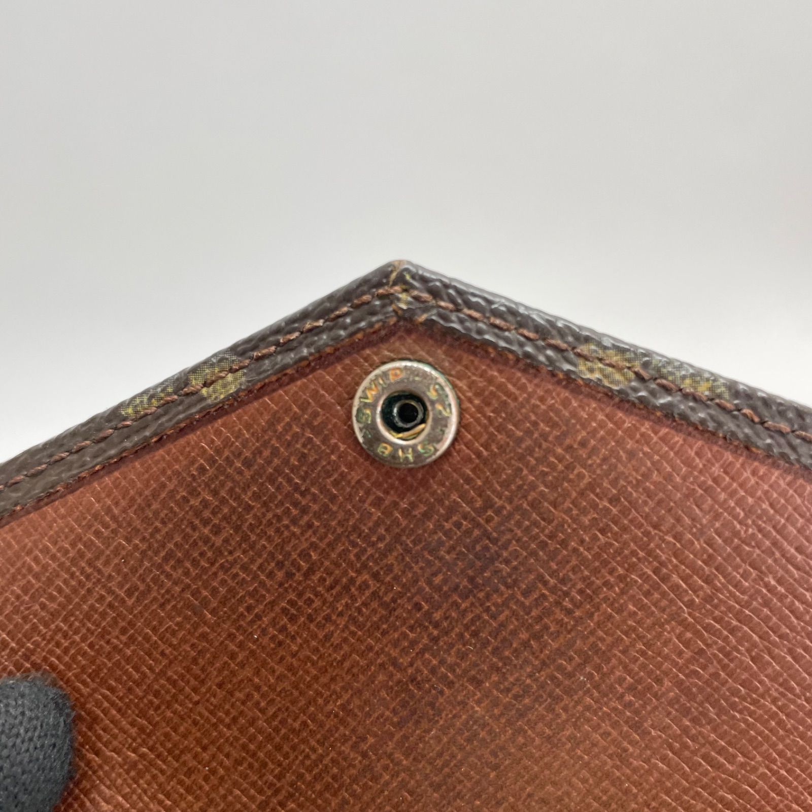 ルイヴィトン ヴィンテージ財布 2296 LOUIS VUITTON ルイヴィトン モノグラム 三つ折り財布