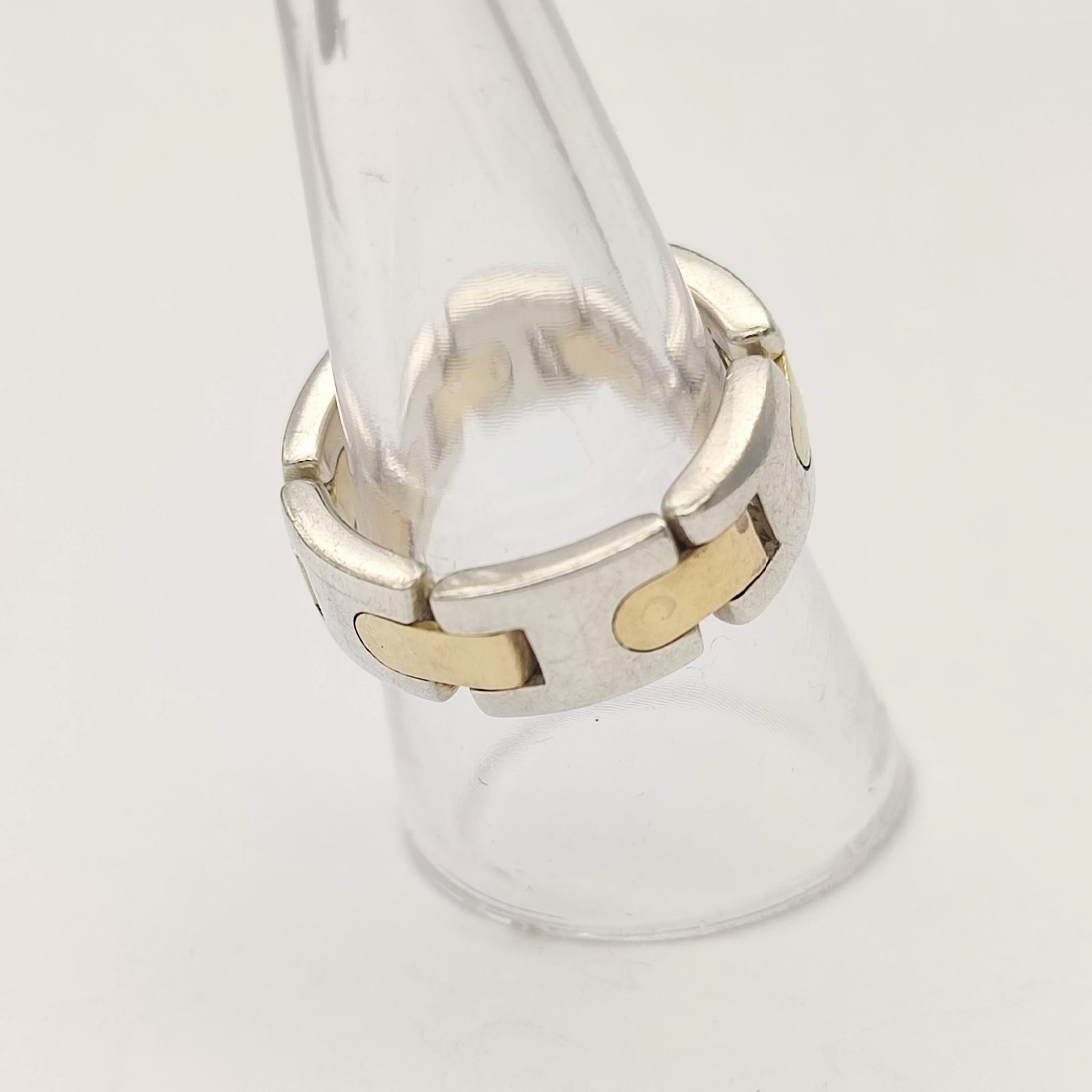 ティファニーTiffany H リンク ブレスレット コンビ シルバー ゴールド