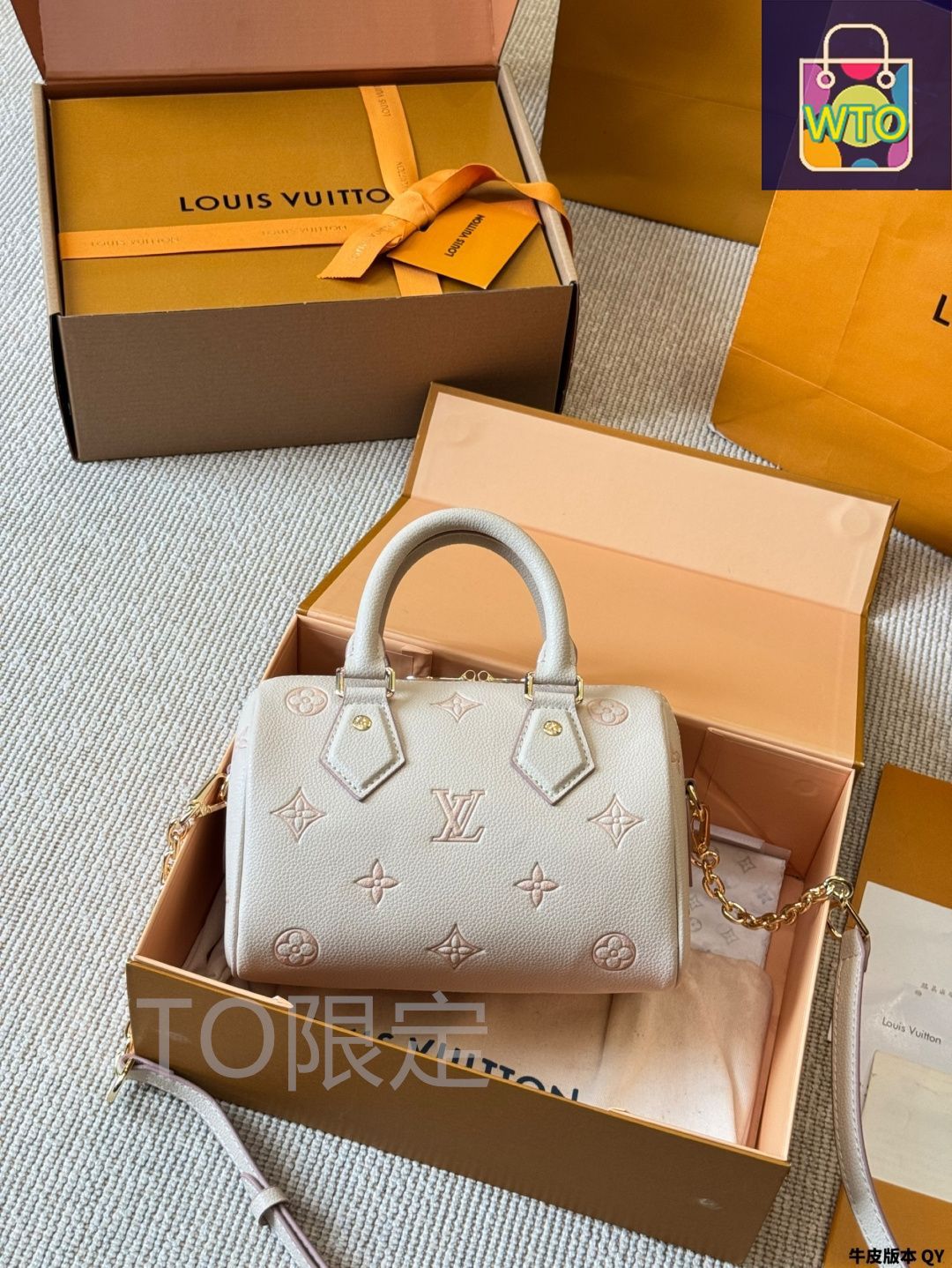 新作もいち早くお手元に！ 今日 LV Speedy 20 Strawberry Milk 2025 SS ルイヴィトン スピーディ 20 ストロベリーミルク 2025 春夏 -WTO輸入3 新生活応援!大特価?