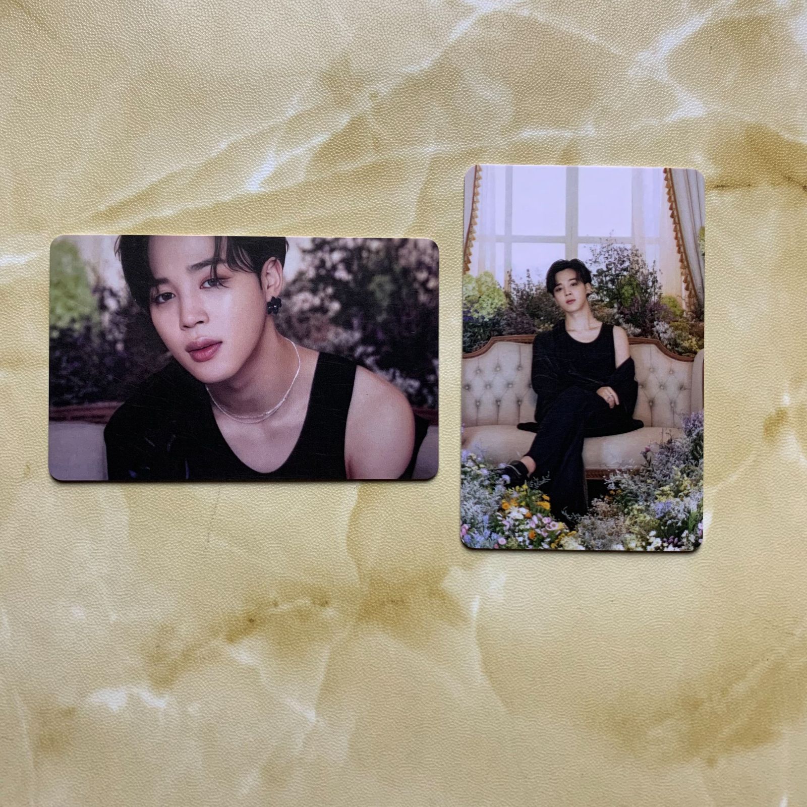 匿名配送 BTS 防弾少年団 BE JIMIN ジミン 公開 未公開ver. 韓国 ラキドロ 2枚セット