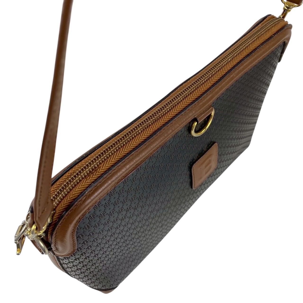 B3648】 BALLY バリー ショルダーバッグ レザー 2way クラッチバッグ