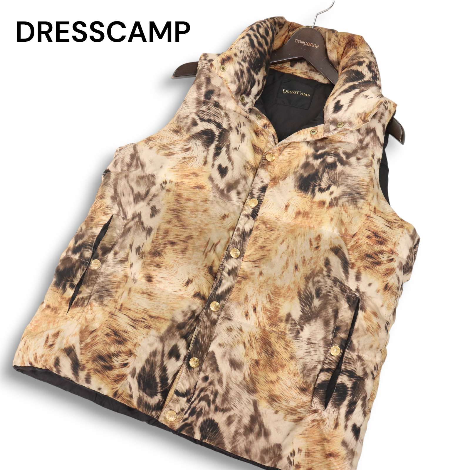 メンズ 美品☆ DRESSCAMP × DUVETICA ドレスキャンプ × デュベティカ 