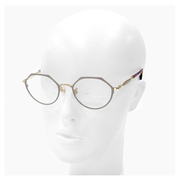 【新品】 ヴィヴィアン ウエストウッド メガネ 40-0025 c01 49mm Vivienne Westwood レディース 眼鏡 女性 クラウンパント 型 メタル フレーム ダミーレンズ発送 Vivienne Westwood（ヴィヴィアンウエストウッド） ヴィヴィアン