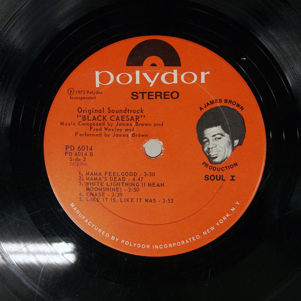 ジャンク,米 US盤 JAMES BROWN/BLACK CAESAR/POLYDOR PD6014 LP
