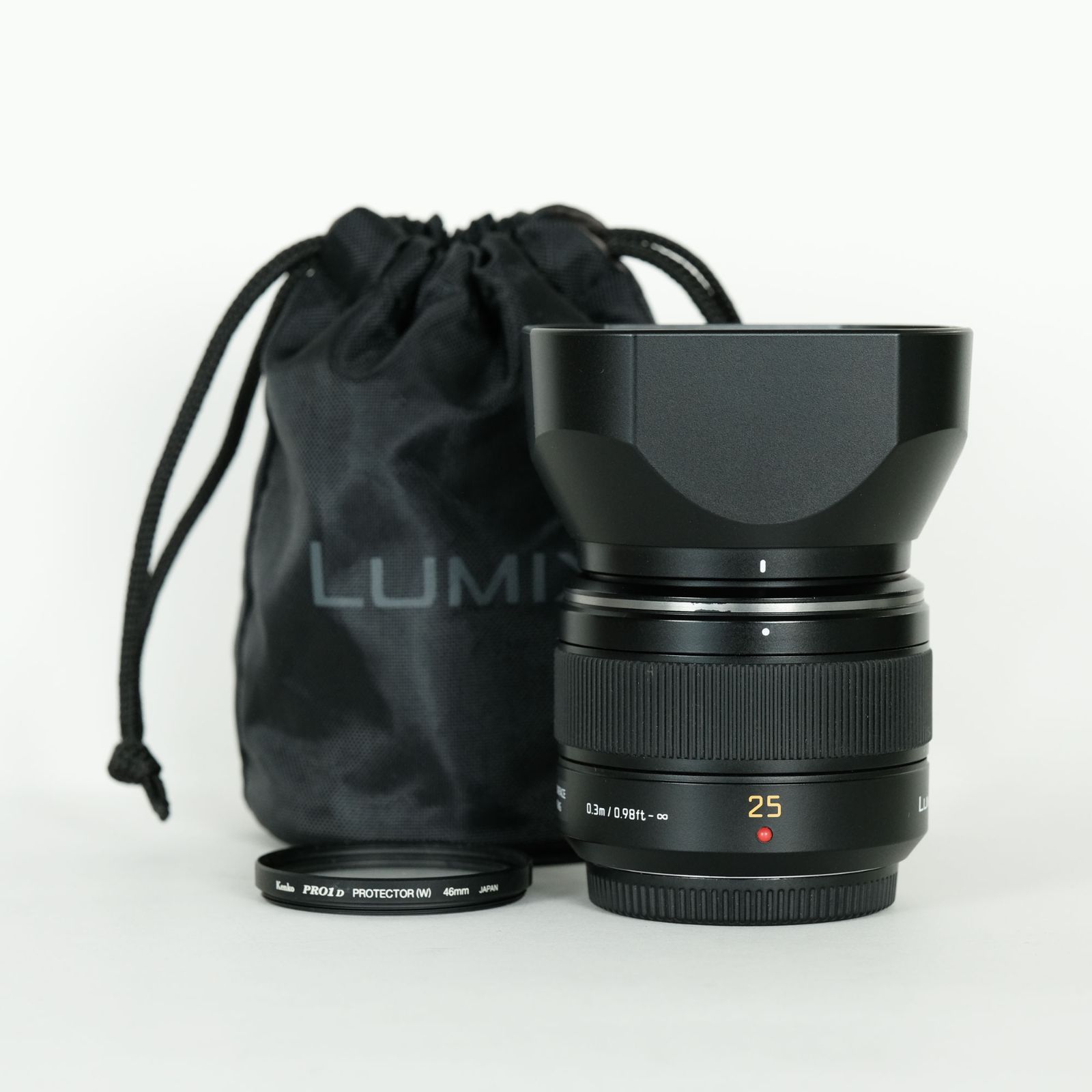 [フード・フィルター付] Panasonic LEICA 25mm F1.4 フード・フィルター付] Panasonic LEICA 25mm F1.4 【公式通販】
