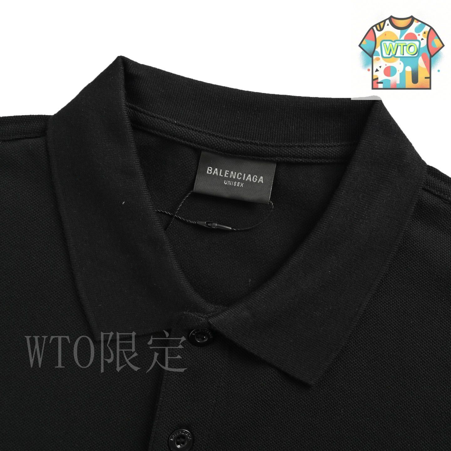 balenciaga 25ss ポロシャツ BALENCIAGA バレンシアガ 25SS Laurel Destroyed Polo Shirt