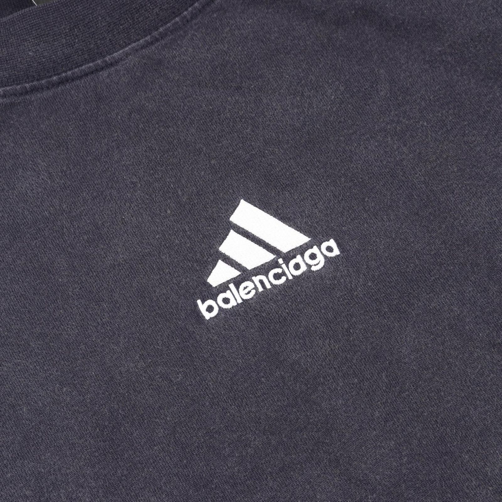 バレンシアガ BALENCIAGA カットソー adida コットン Tシャツ メンズ A アウトドア風 春夏対応