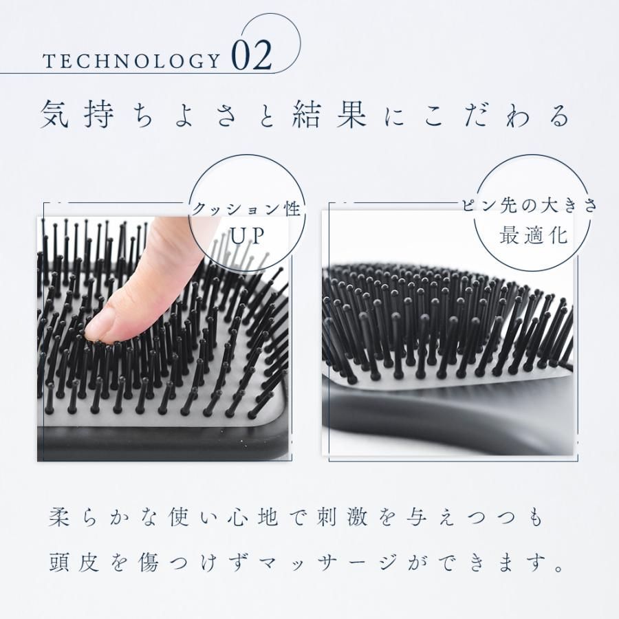 【新品未使用】Hirano ヘアブラシ 専用袋付き　猪毛 ブラシの平野 ヘアブラシ B-4 天然毛 天然木 猪毛 獣毛 艶髪