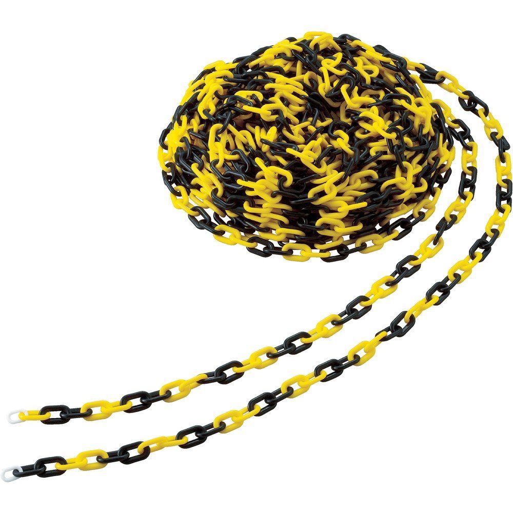 黄|黒_6MM_30M_単品 TRUSCO トラスコ プラチェーン 6MMX30M 黄|黒 TPC-6YB
