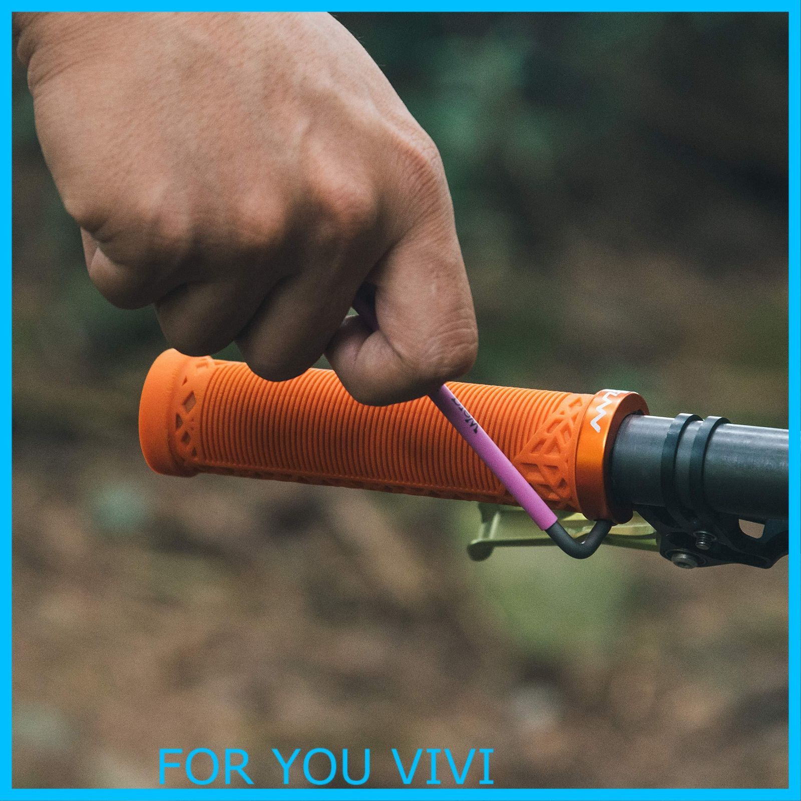 【特価商品】Funn ヒルト (Hilt) 自転車 ハンドルグリップ - 片側ロックオンクランプ付き バイク グリップ - マウンテンバイク 、 クロスバイク 、 BMX 自転車 に適用、滑り止めゴム製、 超軽量 Funn ヒルト (Hilt) 自転車 ハンドルグリップ - 片側ロック -