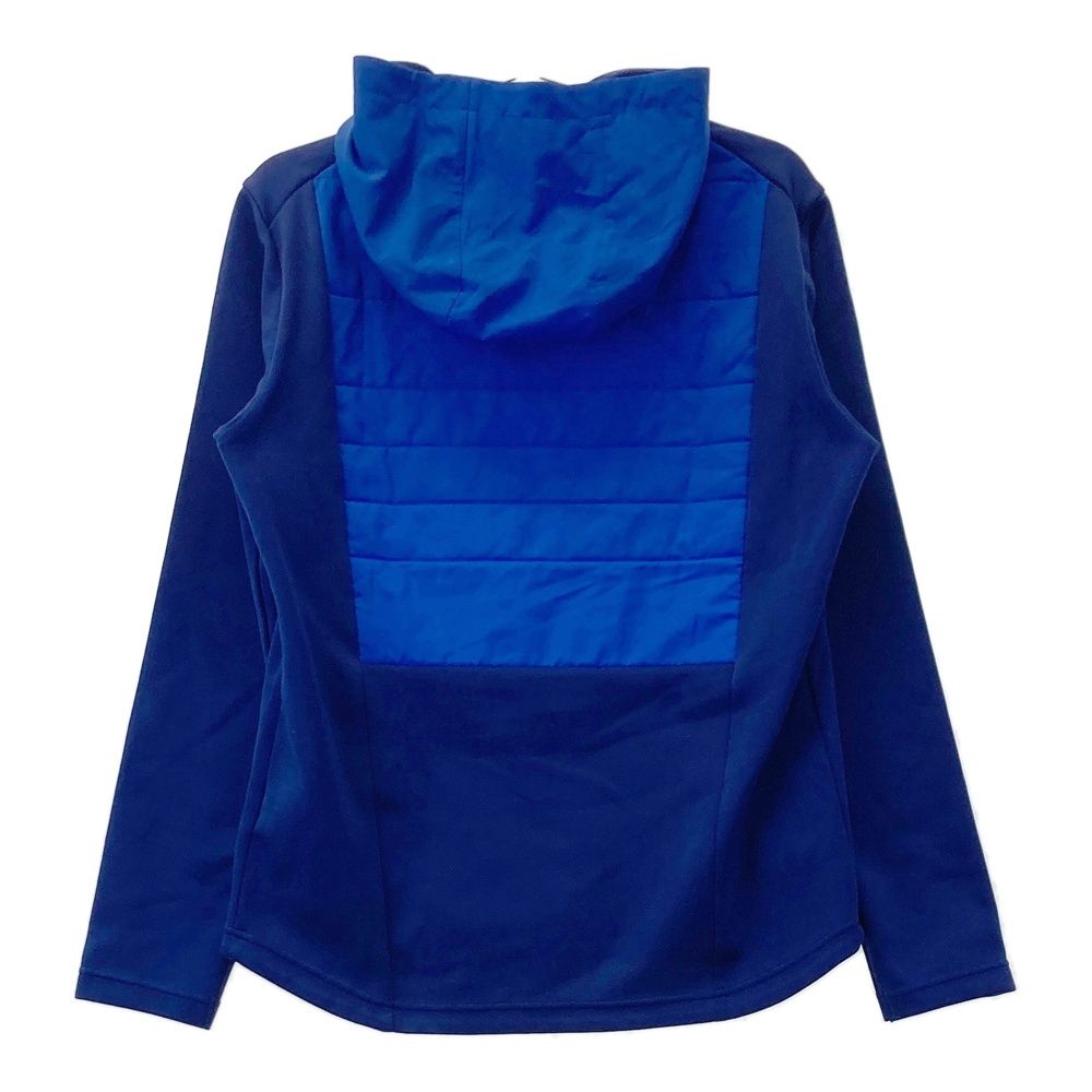 サイズ M DESCENTE GOLF デサントゴルフ 中綿切替 ジップジャケット ブルー系 240101384169 ゴルフウェア レディース ストスト