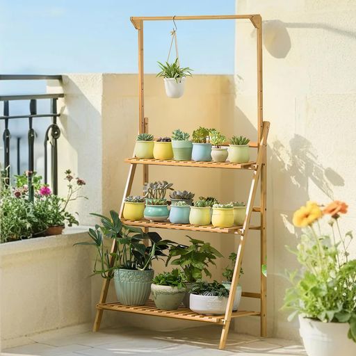 1650円OFFクーポン ガーデニング フラワースタンド 園芸ラック ラック