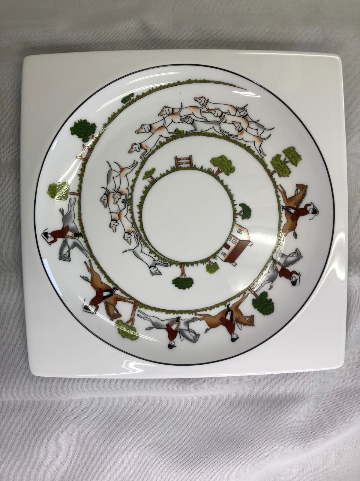 WEDGWOOD ウェッジウッド ハンティングシーン プレート