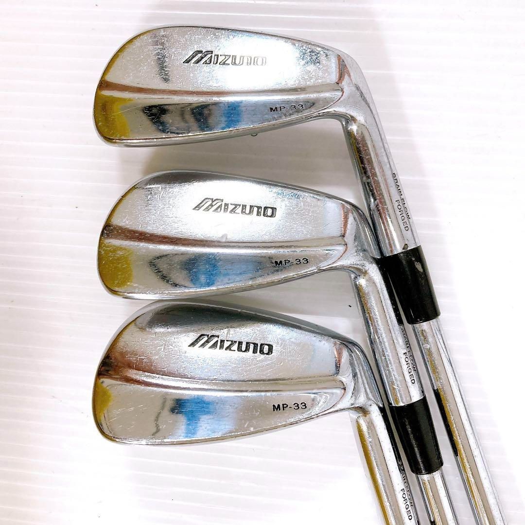 ミズノ MP-33 アイアン 右 S200 7本 名器 マッスルバック ミズノ MP-33 アイアン 右 S200 7本 名器 マッスルバック - メルカリ