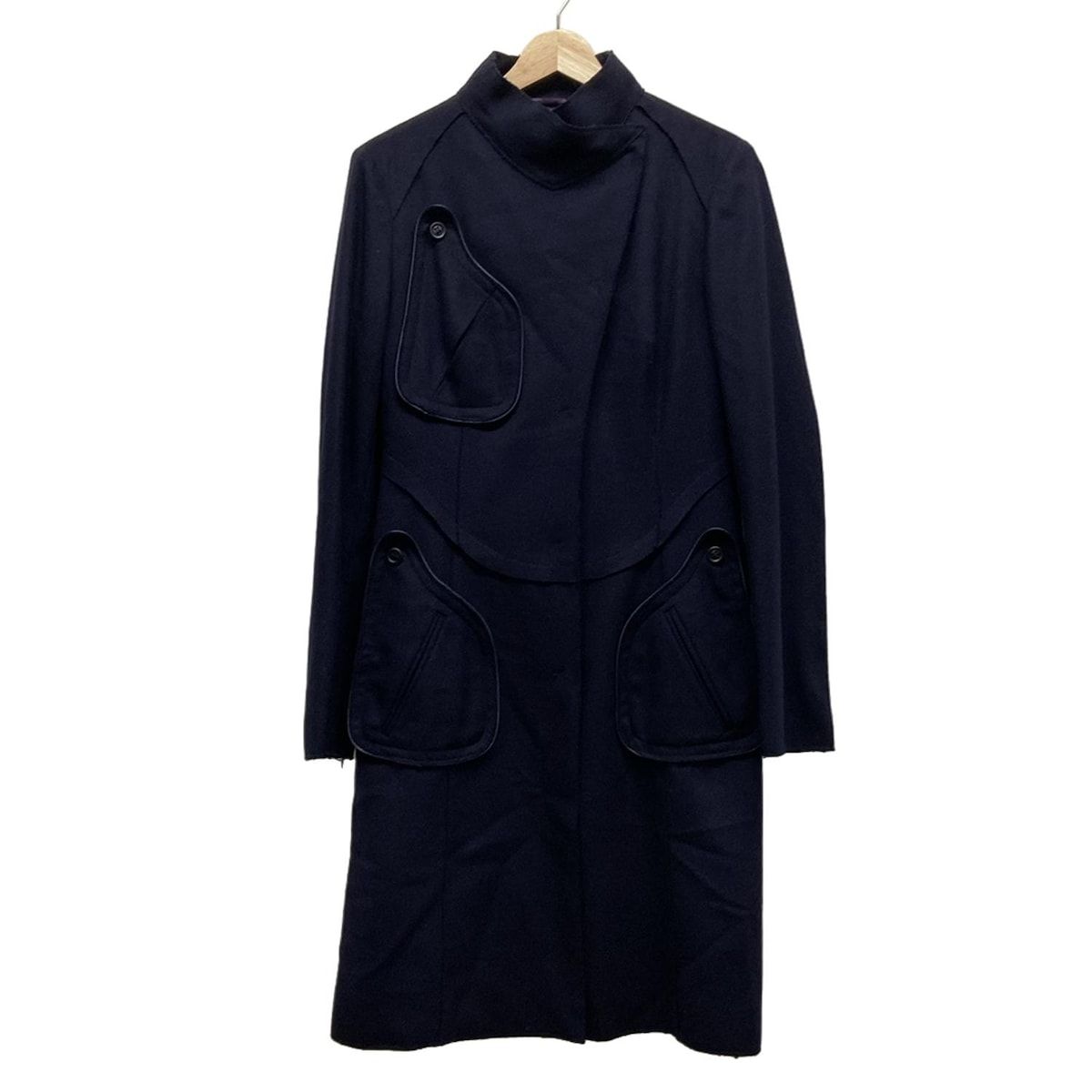 LesCopains レコパン コート サイズ42 L レディース - ネイビー 長袖 TREND 冬