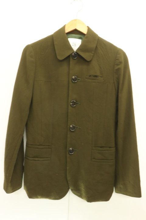 【中古】 sunaokuwahara メンズステンカラーコート M ステンカラーコート sunaokuwahara M カーキ 無地