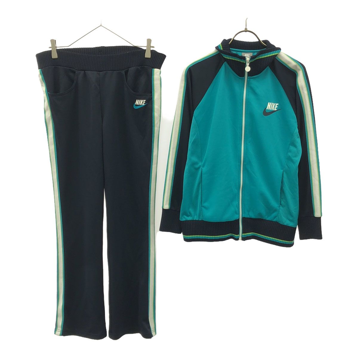 NIKE ナイキ ロゴプリント 長袖 DRI-FIT トレーニングジャージ 上下 