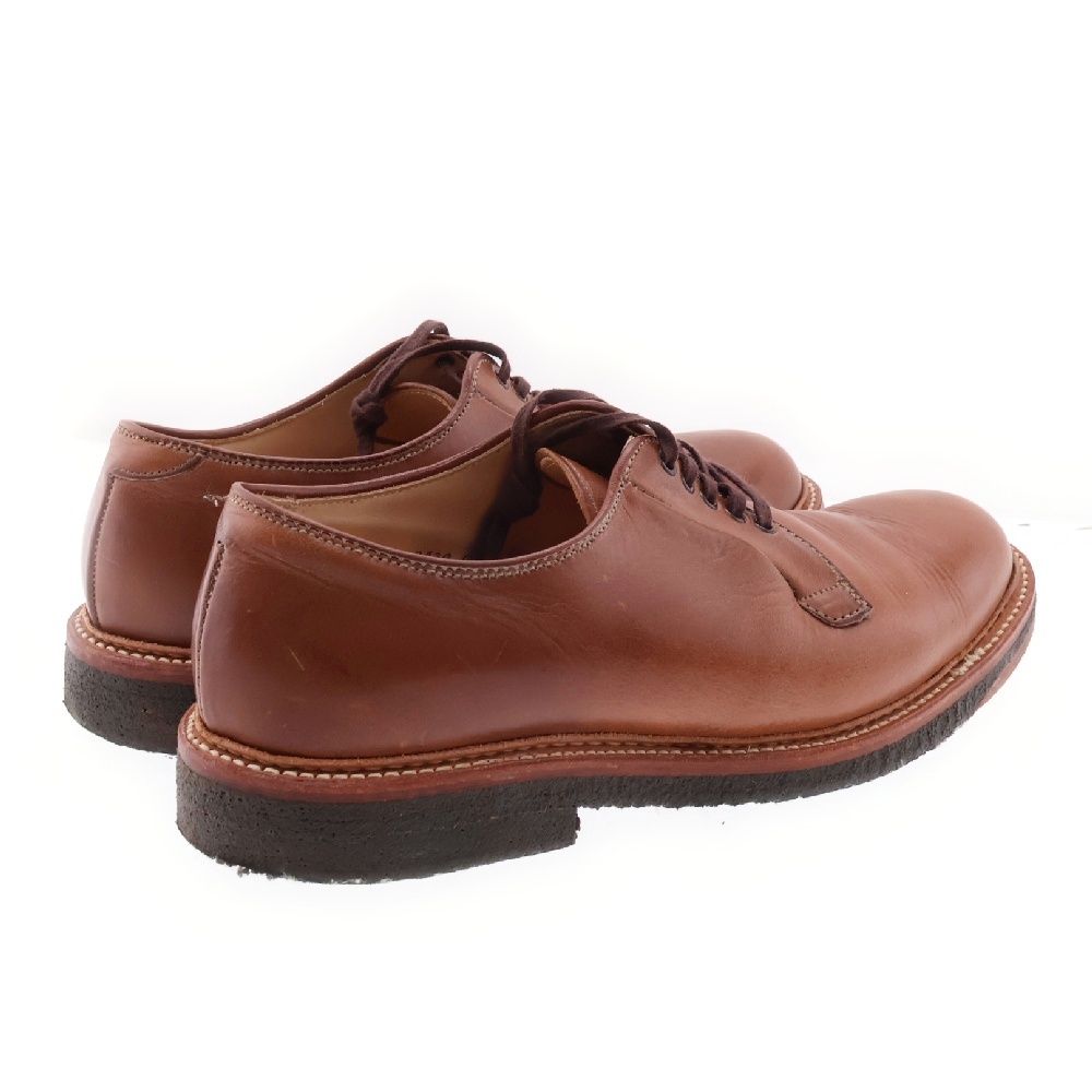 Alden (オールデン) クロムエクセル レザードレスシューズ ブラウン