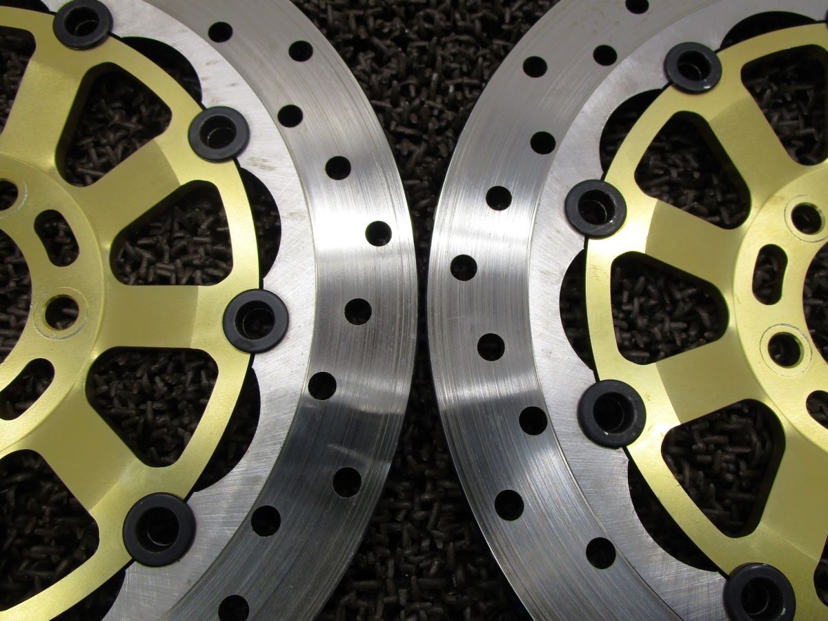 ZRX1100 サンスター フロントディスクローター A5773 ZRT10C カワサキ ZXT10CE キャブ車 BRIGHTFACE_UK