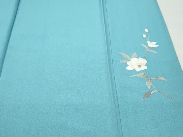 平和屋着物○訪問着 友禅 作家物 枝花文 暈し染め 正絹 逸品