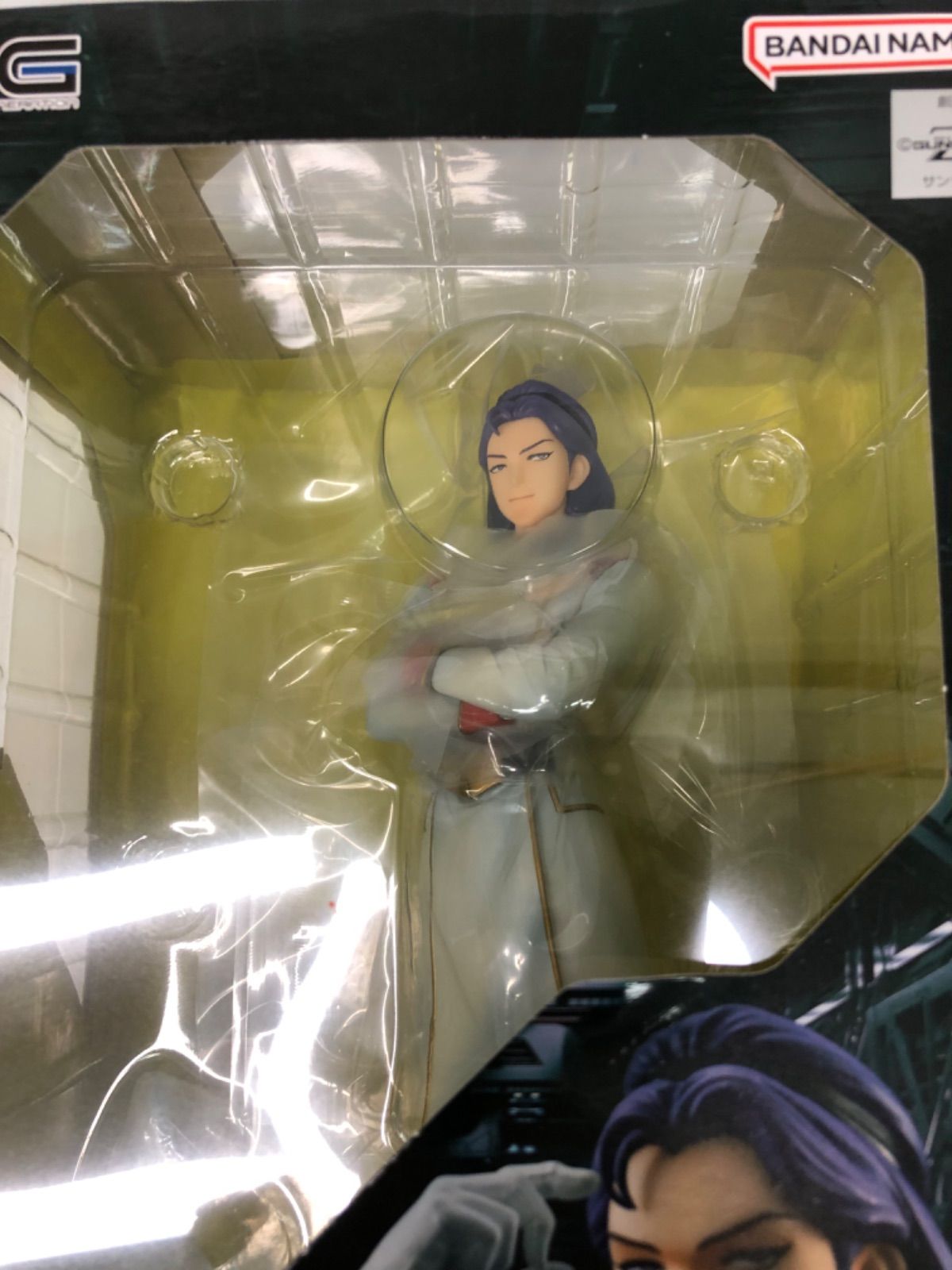 パプテマス・シロッコ　フィギュア　ガンダム 機動戦士Zガンダム：シロッコのフィギュアがGGGに 余裕の笑み