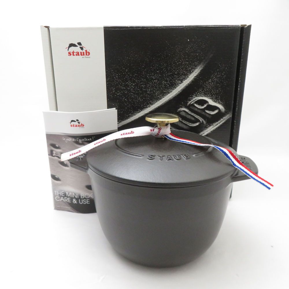 staub 鋳鉄製 両手鍋 16cm 蓋付き STAUB | ストウブ からのSTAUB 鋳鉄ホーロー鍋 16cm - NordicNest.jp