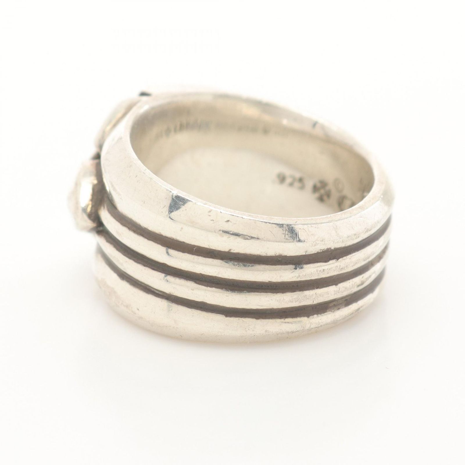 CHROME HEARTS フレアニーシングルリングシルバー925