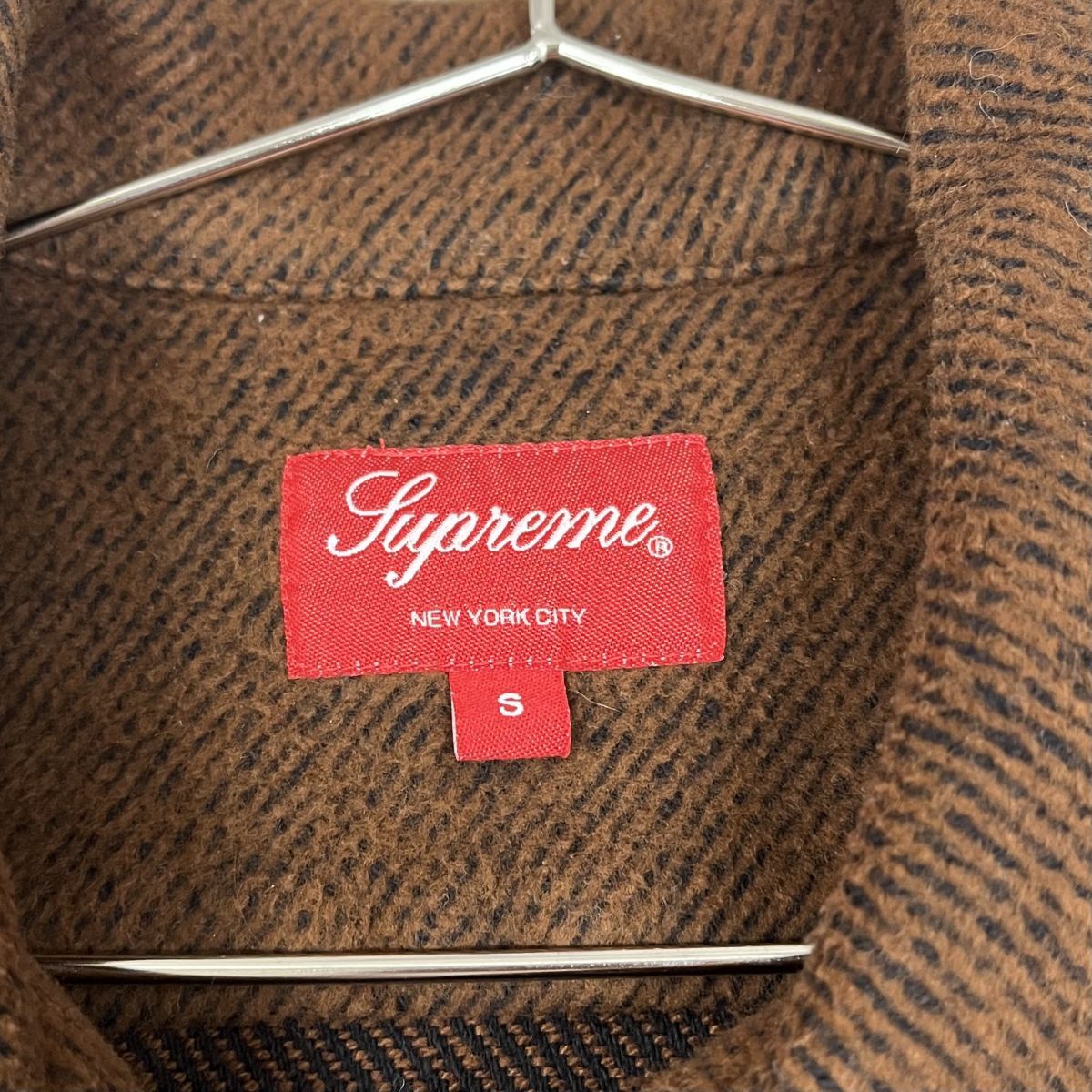 Supreme/シュプリーム【22AW】Brushed Flannel Twill Shirt/ブラッシュ