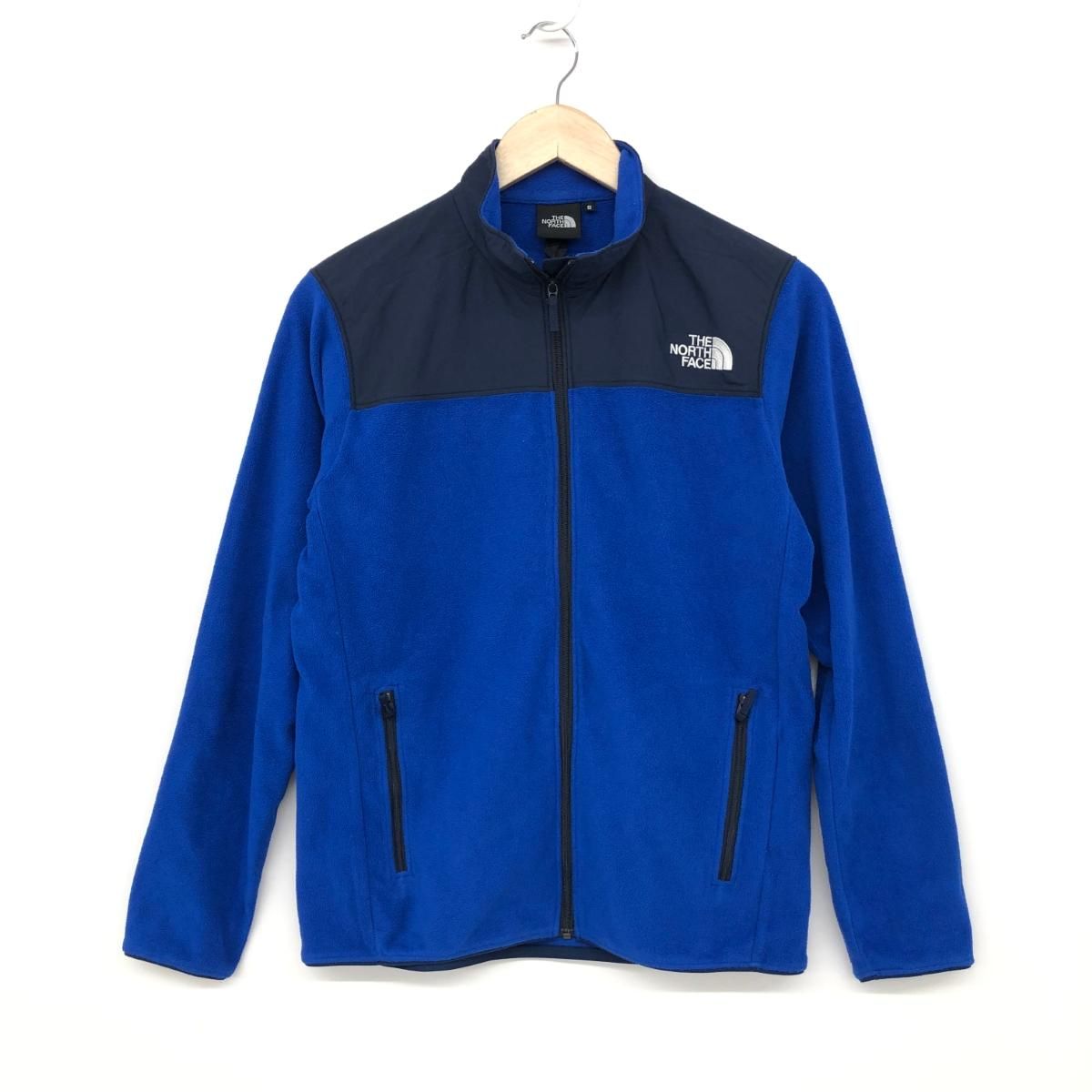 THE NORTH FACE ザノースフェイス マウンテンバーサマイクロジャケット S ブルー ポリエステル メンズ ジップアップ  240001075819 - メルカリ