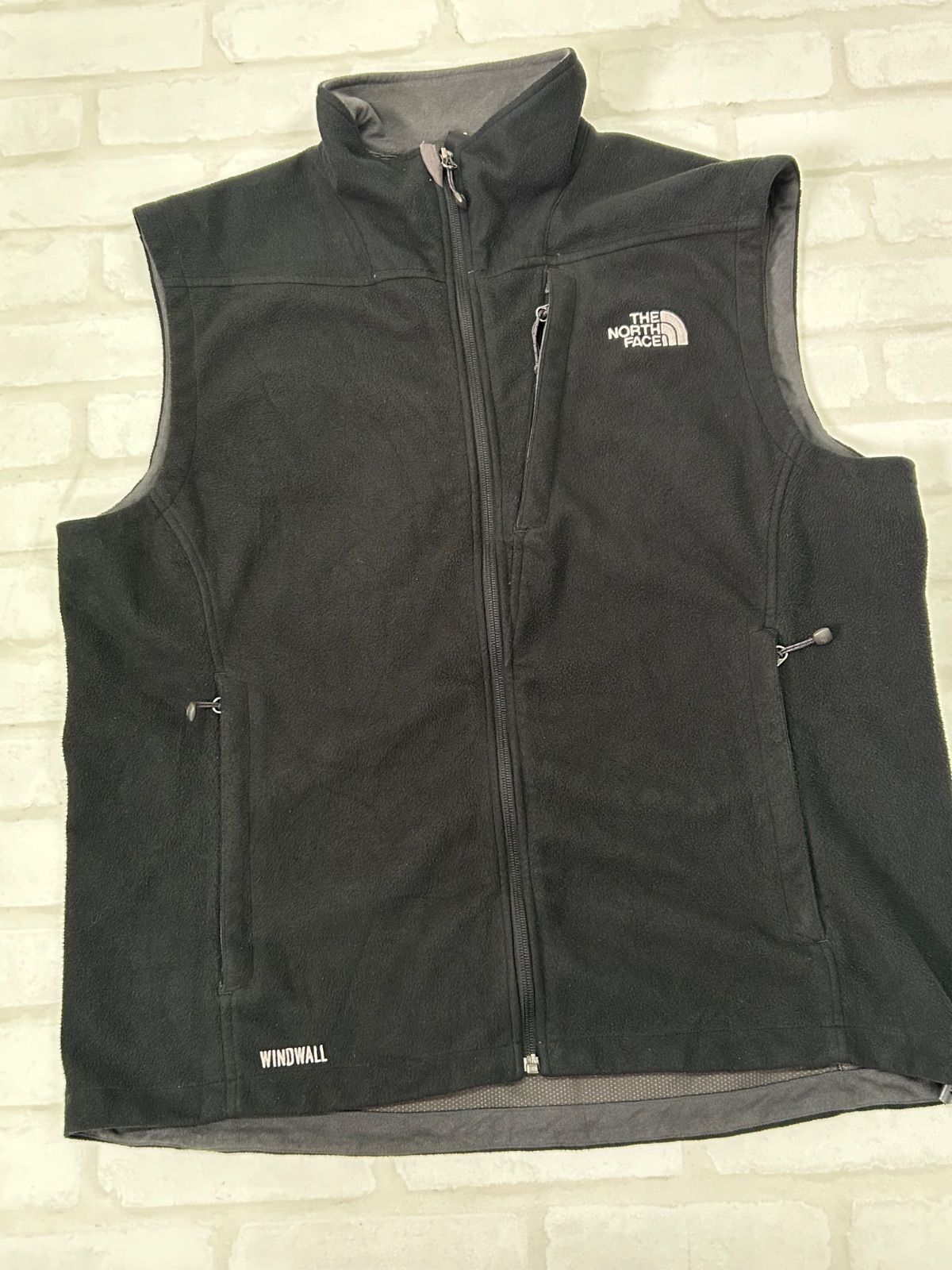 値下げ THE NORTH FACE fleese vest Women S 値下げノースフェイス THE NORTH FACE WIND WALL フリース ベスト重ね