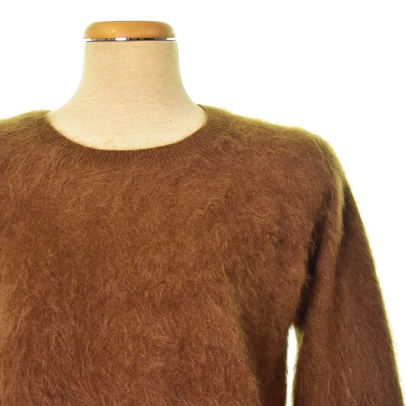 ドゥーズィエムクラス CASHFUR クルーネックプルオーバー キャメル ドゥーズィエムクラス CASHFUR クルーネックプルオーバー キャメル