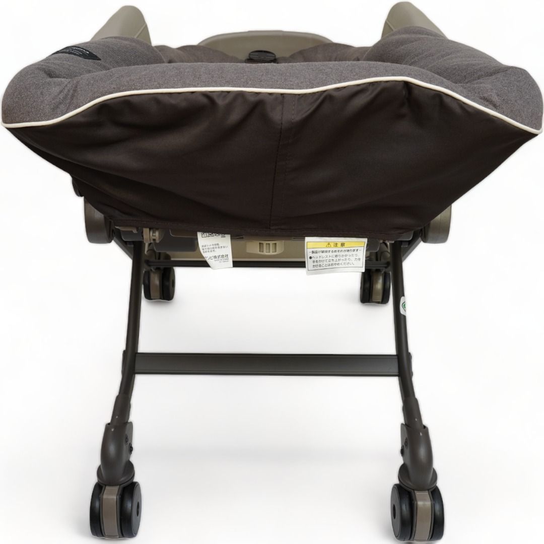 美品 コンビ ネムリラ AUTO SWING BEDi ED カカオブラウン