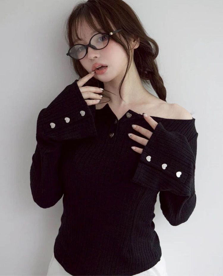 トップス andmary Dorothy heart tops black andmary Dorothy heart tops ブラック - メルカリ