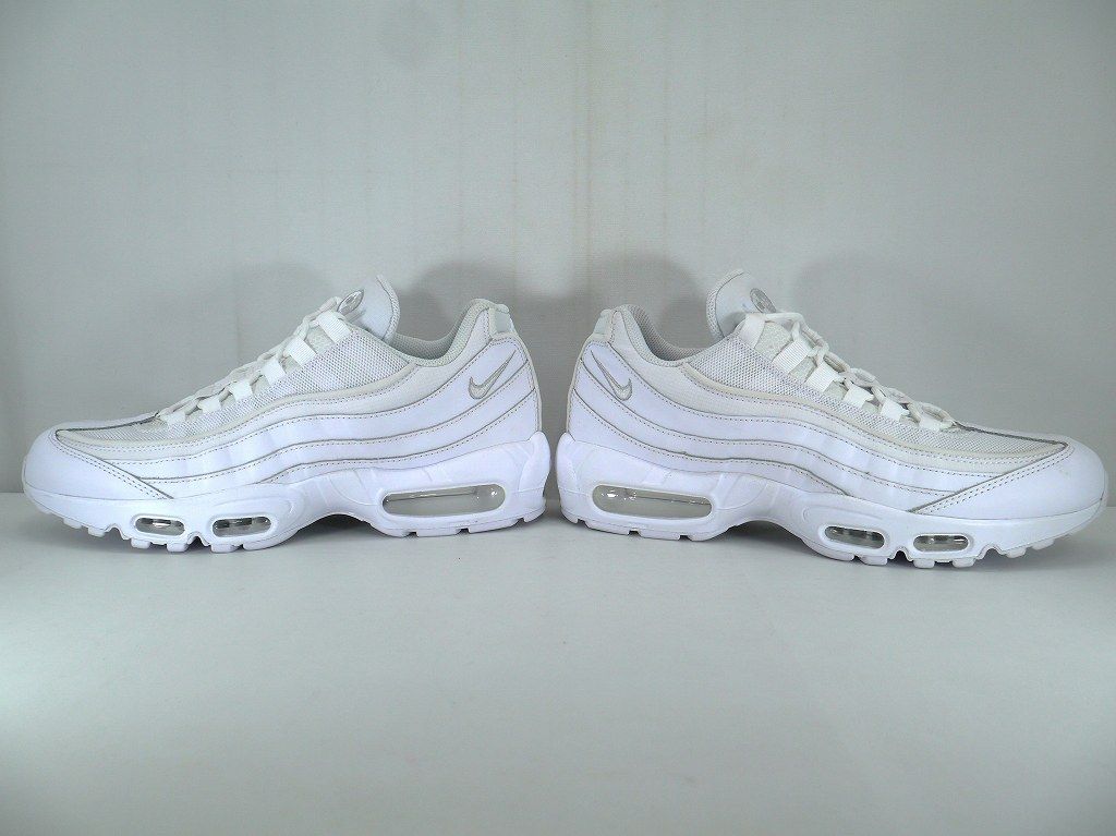 s23t-0111t【中古】NIKE AIR MAX 95 Essential White Grey Fog CT1268