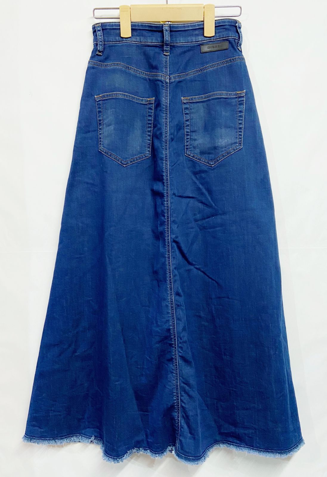 DIESEL　ディーゼル　ロングスカート　デニム　カットオフ　スリット DIESEL ディーゼル ロングスカート デニム カットオフ スリット