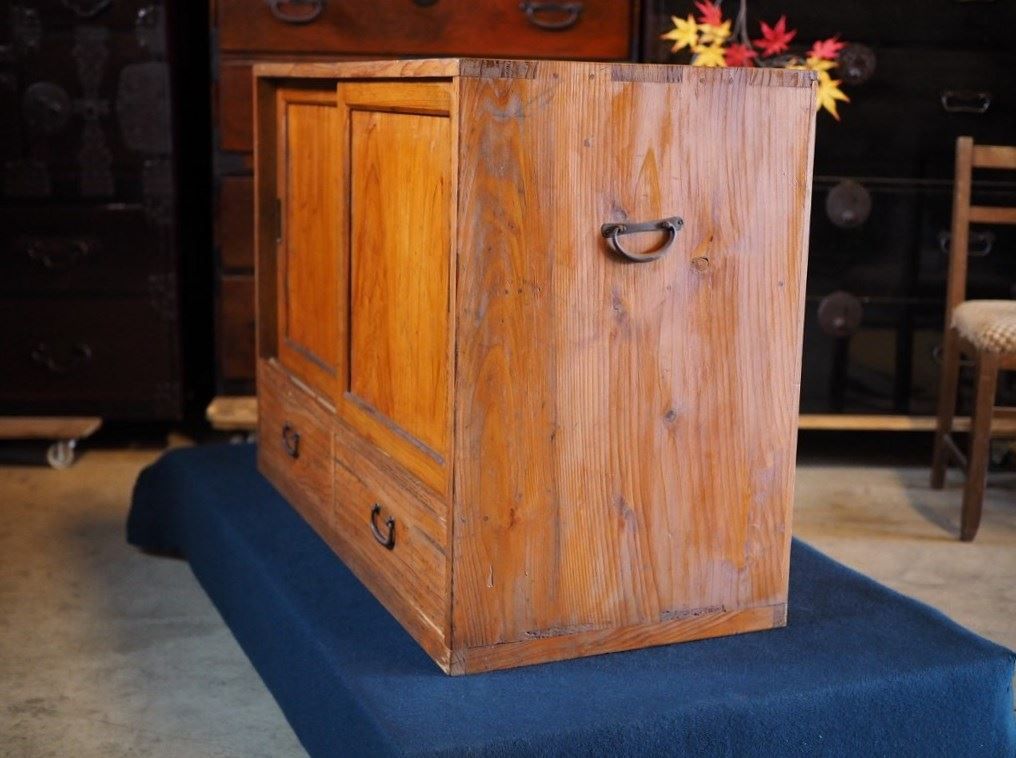 戸棚　キャビネット　昭和レトロ　古道具 戸棚 キャビネット 昭和レトロ 古道具 アンティーク 棚 チーク