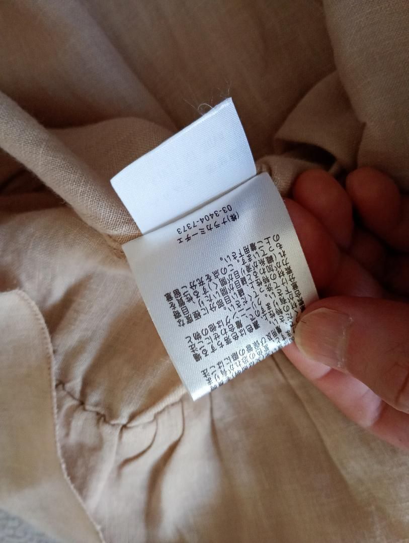 NARACAMICIE ナラカミーチェ ブラウス リネン 麻 トップス 1 WWW_MORNINGWALKER_COM