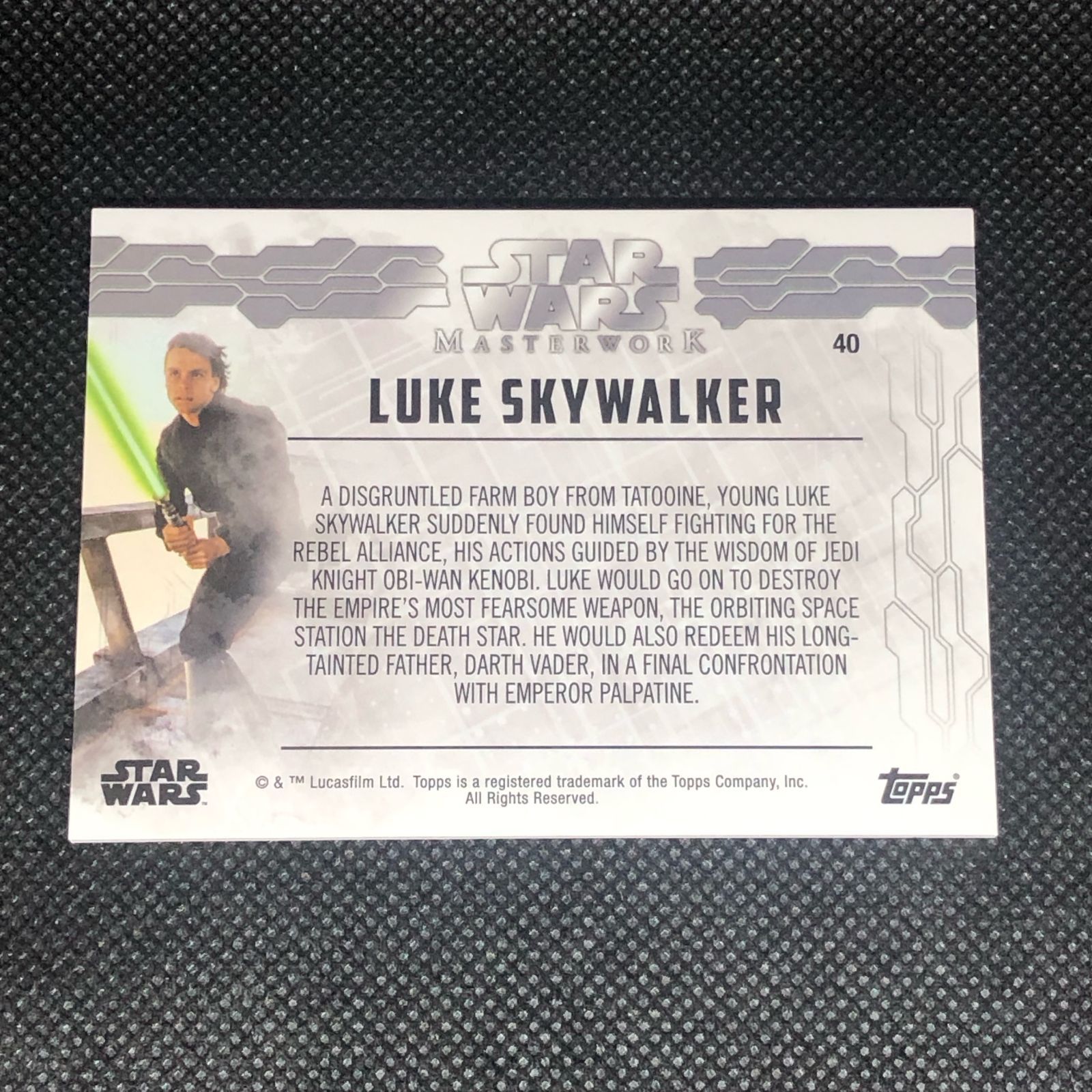 Luke Skywalker / ルーク・スカイウォーカー 2017 Topps スター