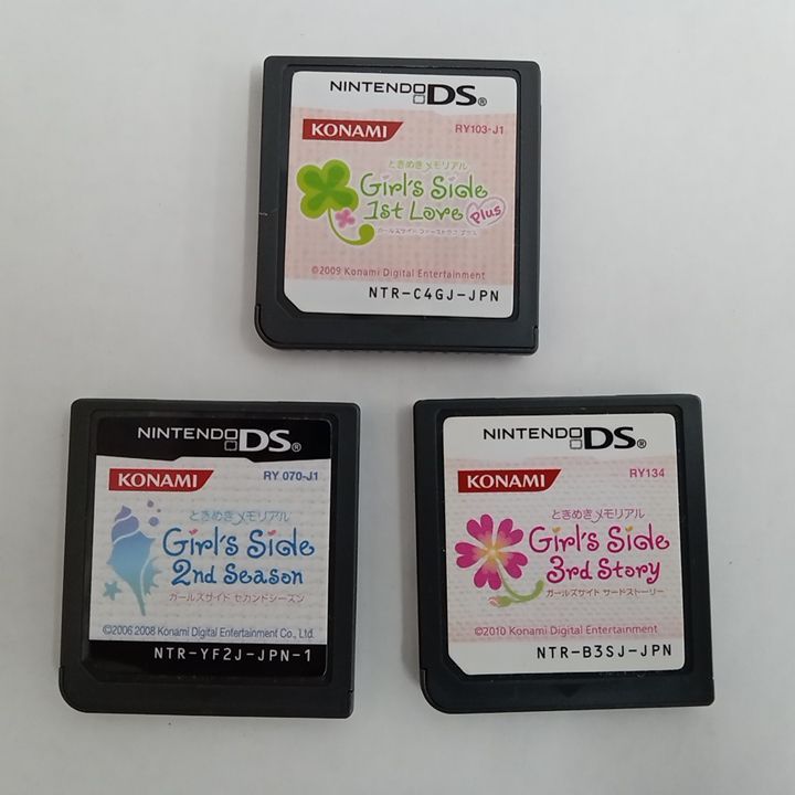 DS ときめきメモリアル Girl's Side 1st 2nd 3rd セット ときめき